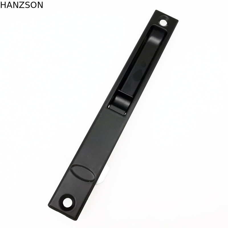 Luxe schuifluis voor ramen Zwart slot voor huisbeveiliging Aluminium deur- en venster slot accessoires
