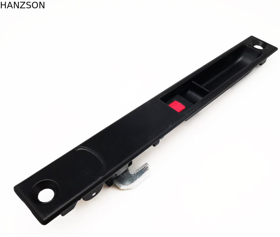 Luxe schuifluis voor ramen Zwart slot voor huisbeveiliging Aluminium deur- en venster slot accessoires