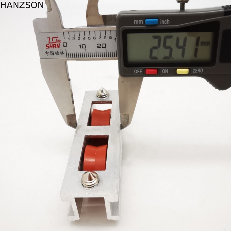 Aluminum Sliding Window Roller with 50-100 Kg Weight Capacity 1-4 mm Thickness and Rolling Smoothly for Modern Doors