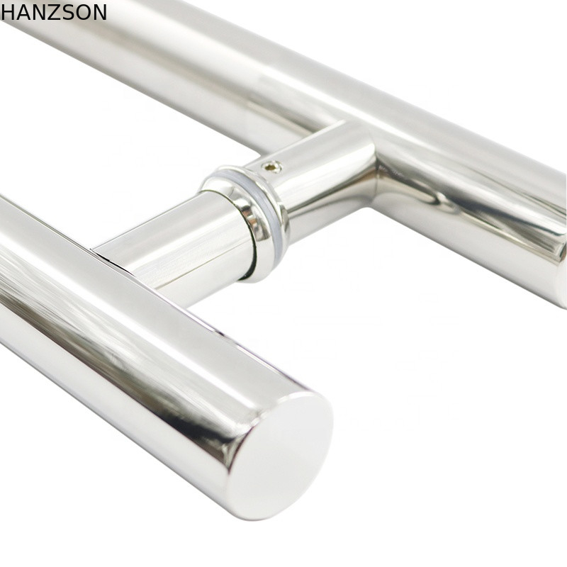 De Deurhandvat van de roestvrij staaltrekkracht voor Vorm 38mm 32mm 25mm Dia van de Glasdeur H