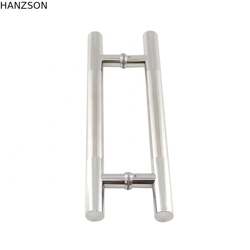 De Deurhandvat van de roestvrij staaltrekkracht voor Vorm 38mm 32mm 25mm Dia van de Glasdeur H