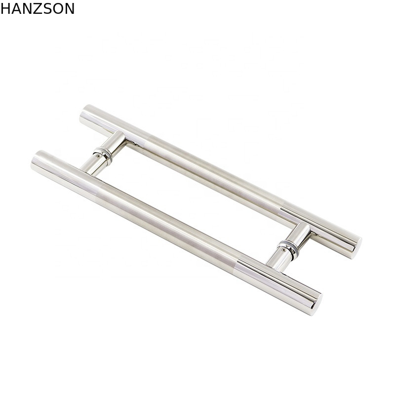 De Deurhandvat van de roestvrij staaltrekkracht voor Vorm 38mm 32mm 25mm Dia van de Glasdeur H