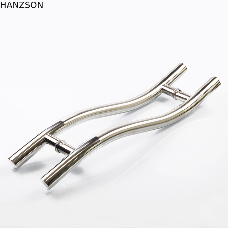 Van de het Glasdeur van 316SS 304SS het Type van de Hardwaretoebehoren S Douchezaal Handvat 19mm Dia