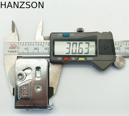 Van de Schuifdeur Nylon Rollen van de poortkatrol Wiel 0.8mm 1mm 1.2mm Dikte