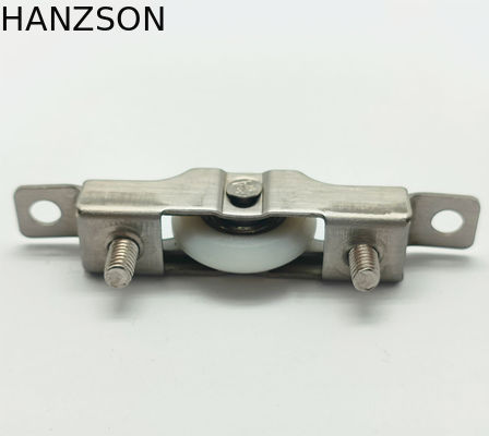 608zz de schuifdeurrol rijdt 40.2×18.0×19.2mm Geplateerd Chrome