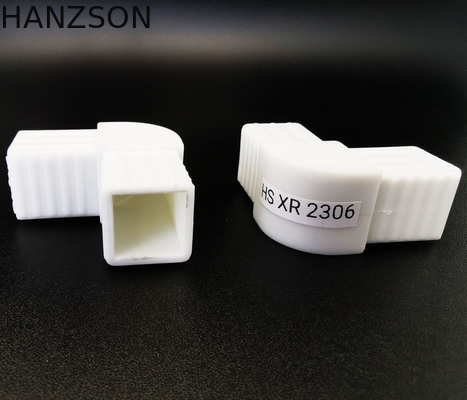 Witte 20*20 mm aluminium hoekprofiel Gezamenlijk pakket Venster Plastic hoek verbindingsstukken