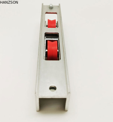Aluminiumlegering het Glijden Hoogte 20.87mm roestvrije Breedte 22.42mm van de Vensterrol