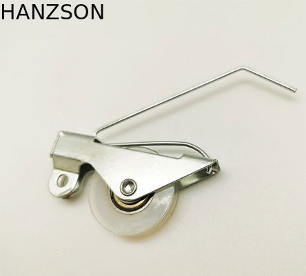 Plastic de Schuifdeurrollen 1.2mm Ijzerblad Materiële OEM van het Dekkingsaluminium