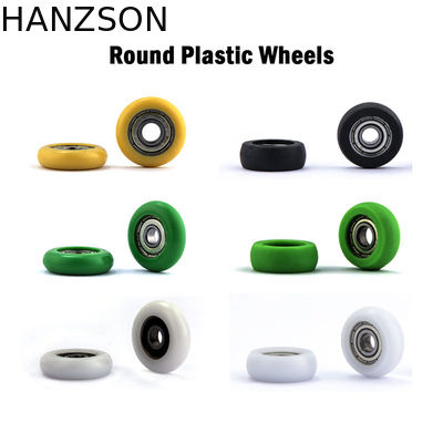 6200zz 6201zz die Nylon OEM van Deurrollen voor Glijdende Glasdeur dragen