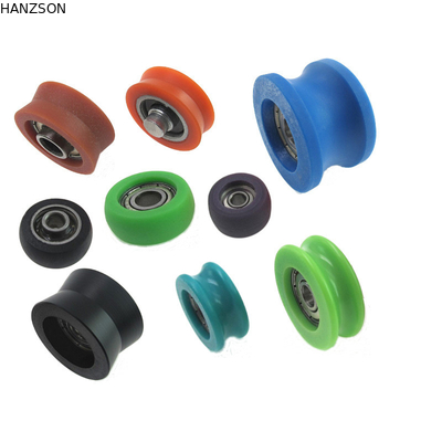 Het glijden Nylon ODM van de het Gewichts Laag Wrijving van Deurrollen 0.02kg Modern Ontwerp