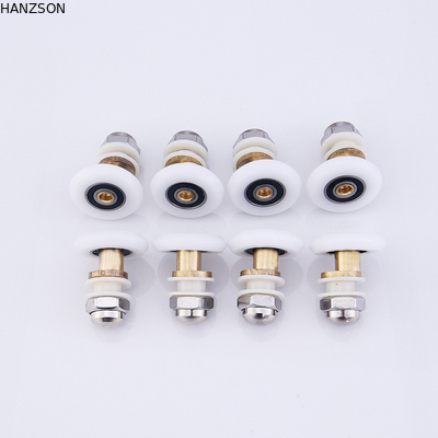 Rollen van de messings de Nylon Deur, Katrol 19mm van de Douchedeur 23mm 25mm Grootte