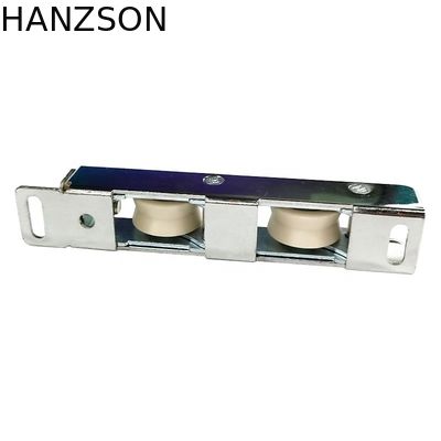 Van de Schuifdeurrollen van de oxydatieoppervlakte het Zink Nylon Materiële ODM